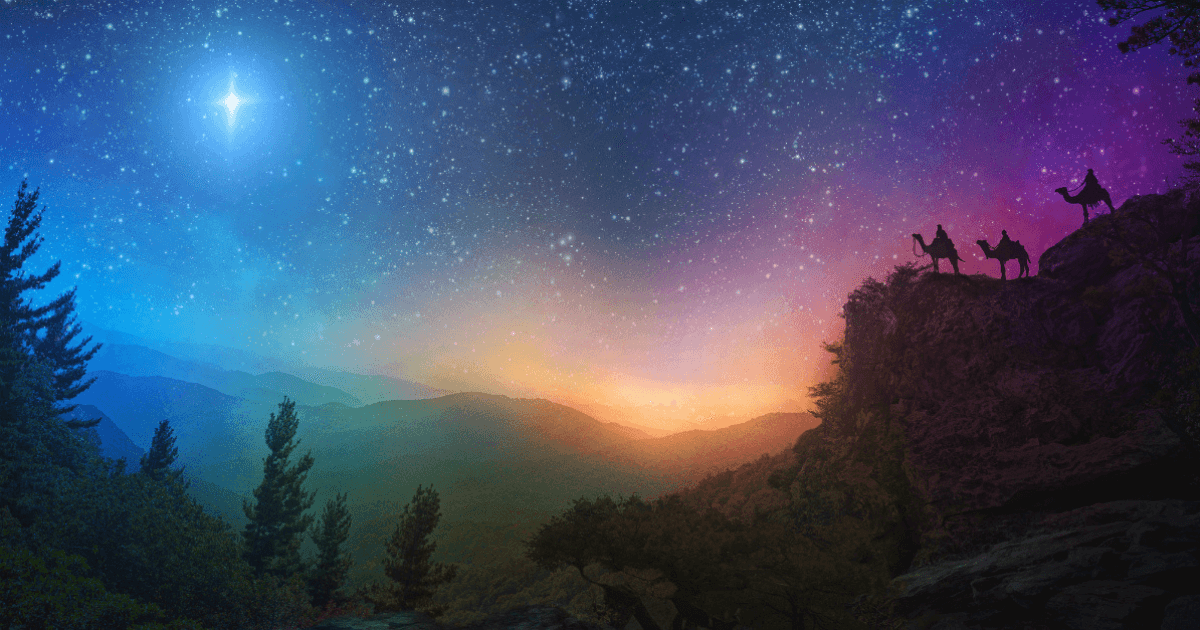 A beautiful starry night sky representing the purpose of the stars